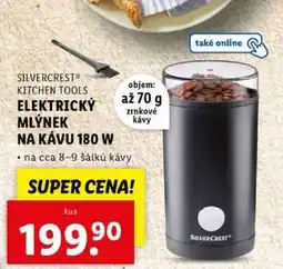 Lidl SILVERCREST KITCHEN TOOLS ELEKTRICKÝ MLÝNEK NA KÁVU 180 W nabídka