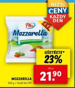 Lidl Mozzarella nabídka