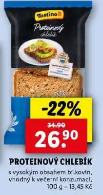 Lidl PROTEINOVÝ CHLEBÍK nabídka