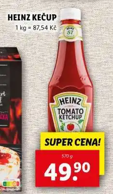 Lidl HEINZ kečup nabídka
