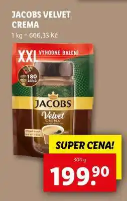 Lidl JACOBS VELVET CREMA nabídka