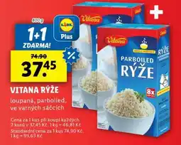 Lidl Vitana rýže nabídka