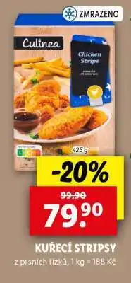 Lidl Kuřecí stripsy nabídka
