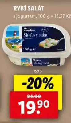 Lidl Rybí salát nabídka