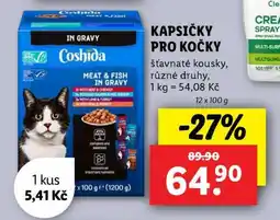 Lidl Kapsičky pro kočky nabídka