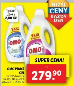 Lidl OMO PRACÍ GEL nabídka