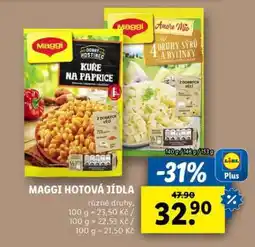 Lidl Maggi Hotová Jídla nabídka