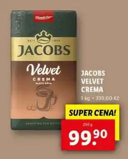 Lidl JACOBS VELVET CREMA nabídka