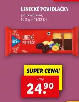 Lidl Linecké povidláčky nabídka