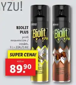 Lidl Biolit Plus nabídka