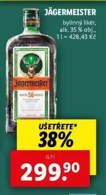 Lidl Jägermeister nabídka