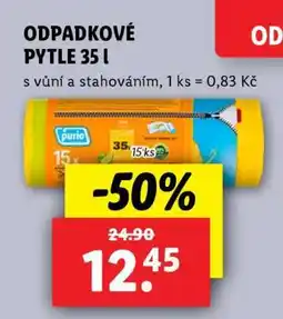 Lidl ODPADKOVÉ PYTLE 35 l nabídka