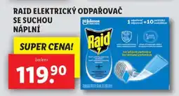 Lidl RAID ELEKTRICKÝ ODPAŘOVAČ SE SUCHOU NÁPLNÍ nabídka