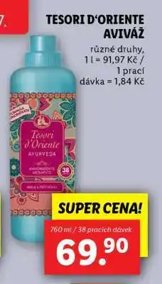 Lidl Tesori d'Oriente Aviváž nabídka