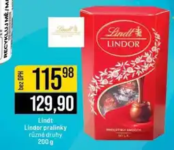 Jip Lindt Lindor Pralinky nabídka