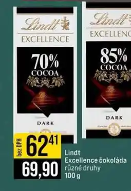 Jip Lindt Excellence Čokoláda nabídka