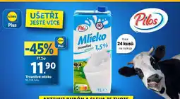 Lidl Pilos TRVANLIVÉ MLÉKO nabídka