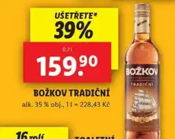 Lidl Božkov Tradiční nabídka