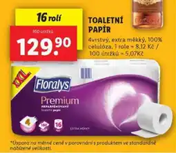 Lidl Floralys Premium Toaletní Papír nabídka