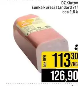 Jip DZ Klatovy šunka kuřecí standard 71% nabídka