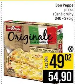 Jip DON PEPPE Pizza nabídka