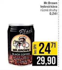 Jip Mr. Brown ledová káva nabídka