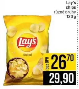 Jip Lay’s chips nabídka