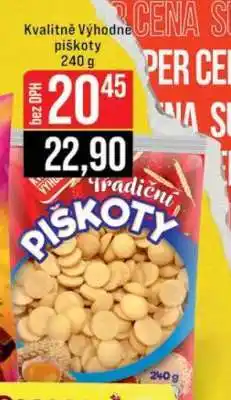 Jip Kvalitně Výhodné piškoty nabídka