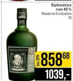 Jip Diplomático rum 40 % nabídka