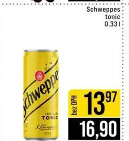 Jip Schweppes tonic 0,33 l nabídka
