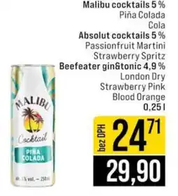 Jip Malibu cocktails 5 % nabídka