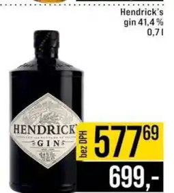 Jip Hendrick's gin 41,4 % 0,7 l nabídka