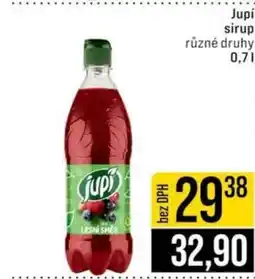 Jip Jupí sirup nabídka