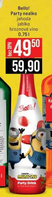 Jip Bello! Party nealko nabídka