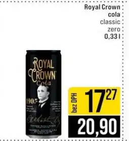 Jip Royal Crown Cola nabídka