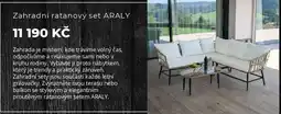Kondela Zahradní ratanový set ARALY nabídka