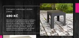Kondela Zahradní odkládací stolek ZAMA nabídka