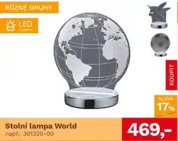Asko Stolní lampa World nabídka
