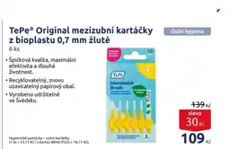 Benu TePe® Original mezizubní kartáčky z bioplastu nabídka