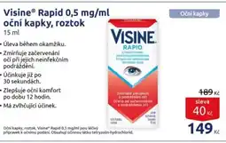Benu Visine® Rapid oční kapky, roztok nabídka