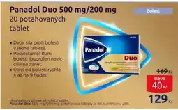 Benu Panadol Duo nabídka