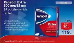 Benu Panadol Extra nabídka