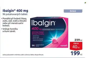 Benu Ibalgin® nabídka