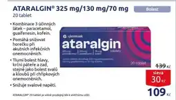 Benu ATARALGINⓇ nabídka