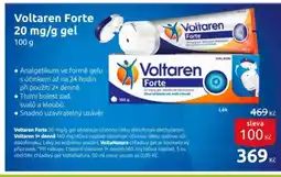 Benu Voltaren Forte gel nabídka