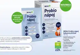 Benu BENU Probio nápoj kakaová příchuť nabídka