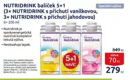 Benu NUTRIDRINK balíček 5+1 nabídka