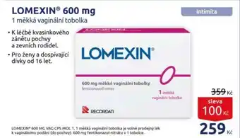 Benu LOMEXIN® nabídka