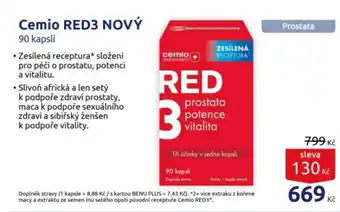 Benu Cemio RED3 NOVÝ nabídka