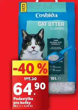 Lidl Podestýlka pro kočky nabídka